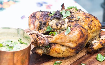 Roasted Pesto Chicken