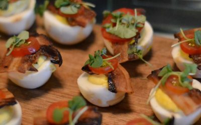 BLT Deviled Eggs