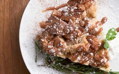 Caramel Apple Bread Pudding