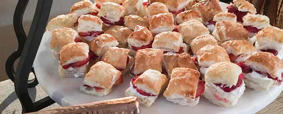 Strawberry Shortcake Sandwiches