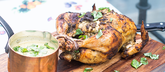 Roasted Pesto Chicken