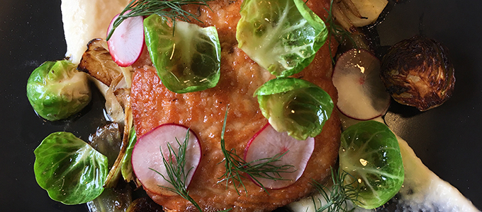 Cider Glazed Salmon