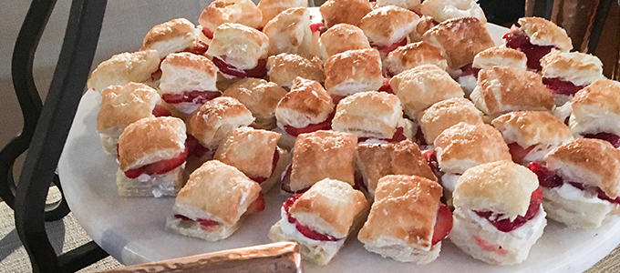 Strawberry Shortcake Sandwiches