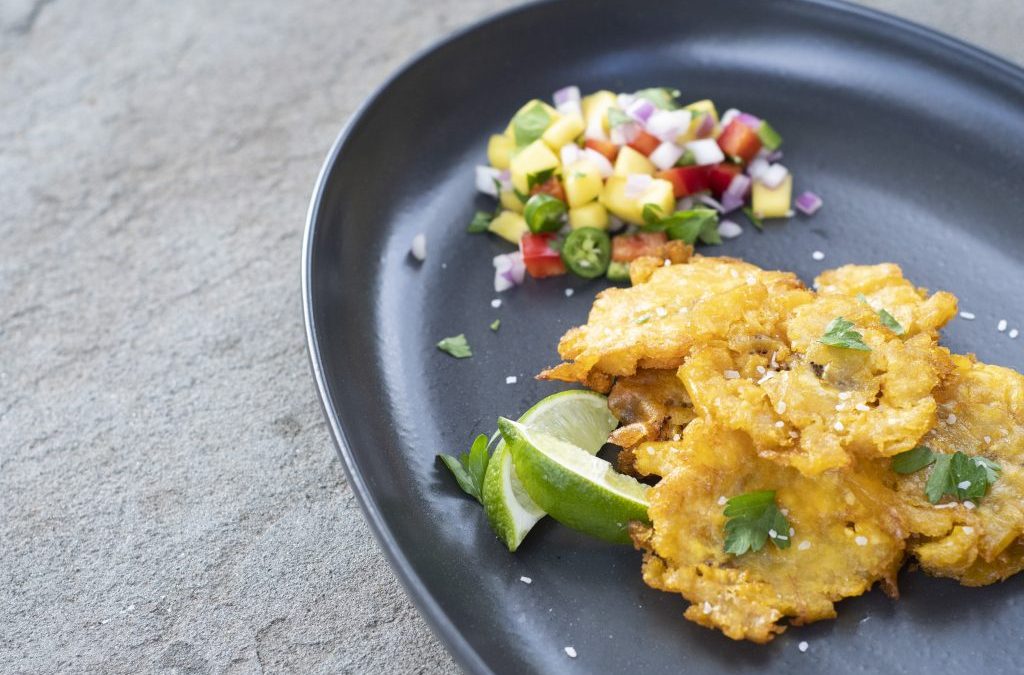 Crispy Salted Tostones – Caribbean