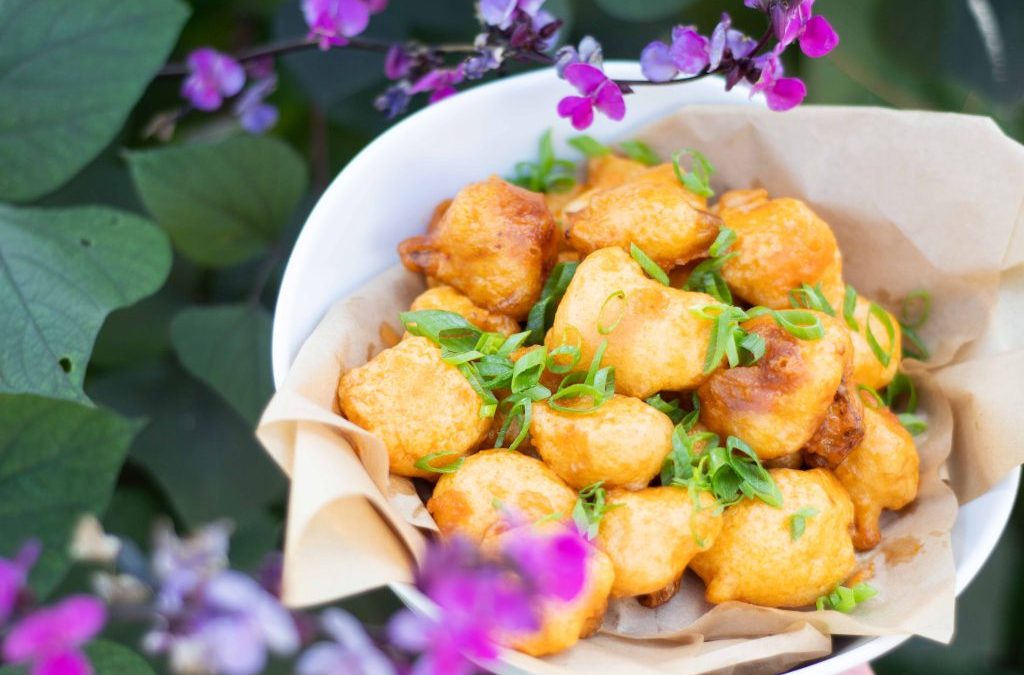 Buffalo Cauliflower Bites