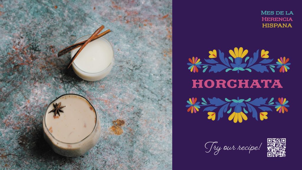 Hispanic Heritage Month Horchata Recipe
