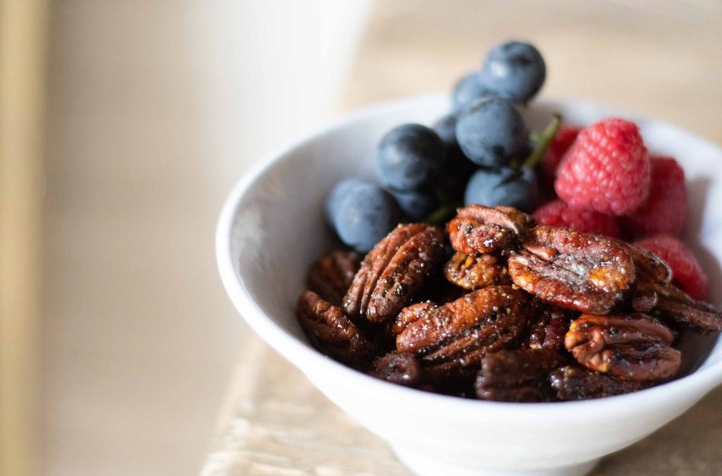 Honey Roasted Peppered Pecans