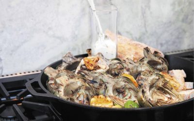 Grilled Artichoke with Herby Lemon Aioli