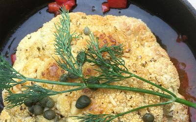 Pot Roasted Cauliflower Piccata