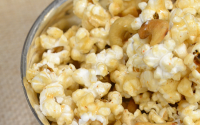 Spicy Maple Popcorn