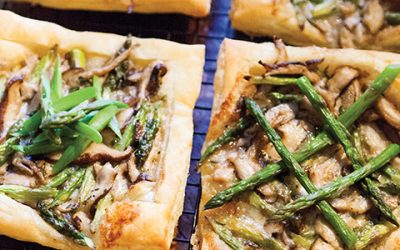 Asparagus & Mushroom Tarts