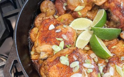 Slow Roasted Gochujang Chicken & Potatoes